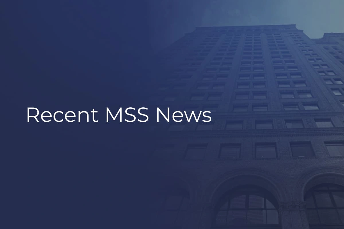 Recent MSS News