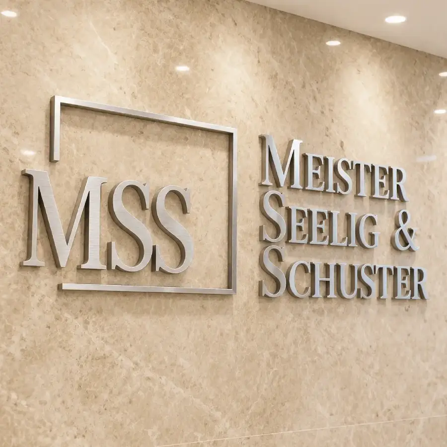 MSS Meister Seelig & Schuster Signage